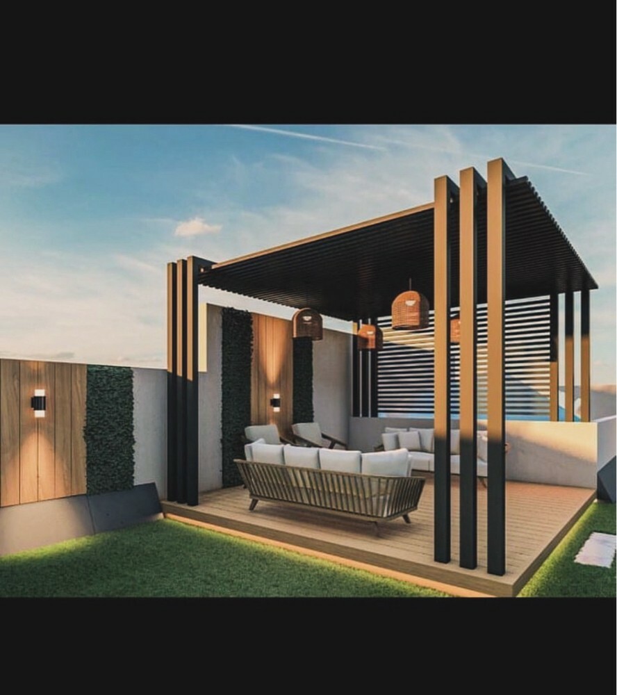غرف زجاجية+برجولات - 10