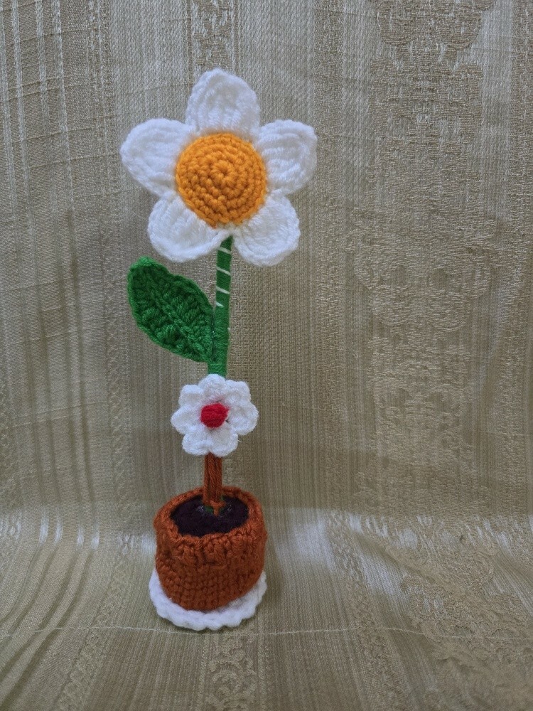 crochet flower - 3