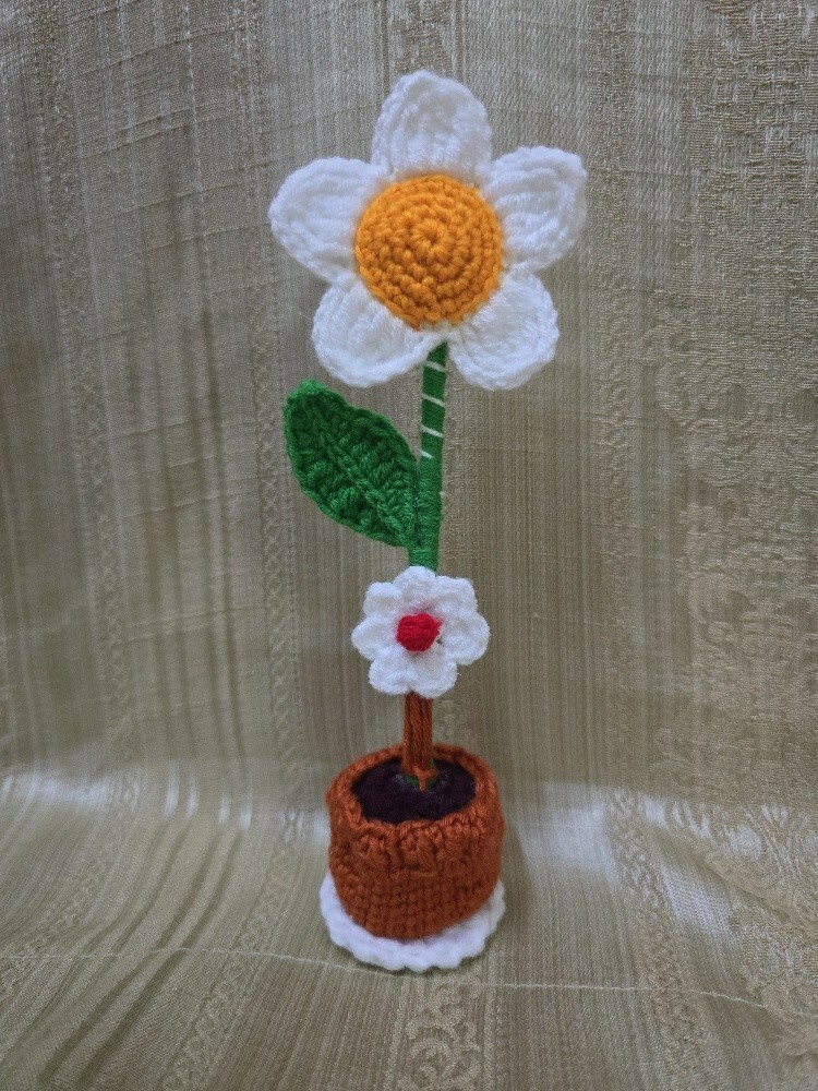 crochet flower - 2