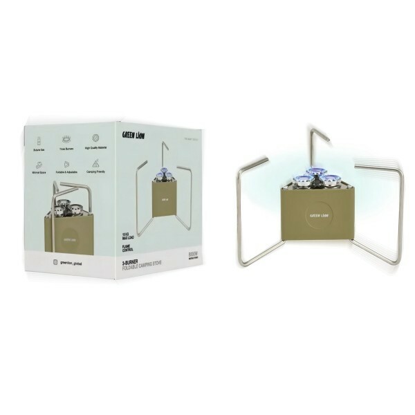 3-Burner Foldable Camping Stove - 1