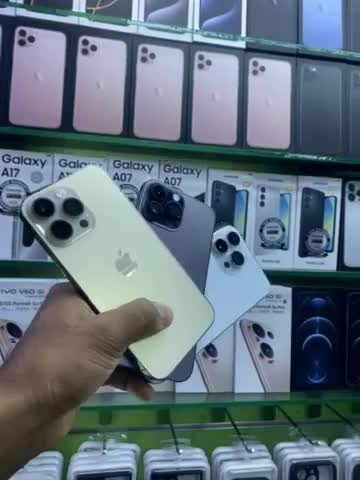 14 Promax gold/white/purple 256GB - 7