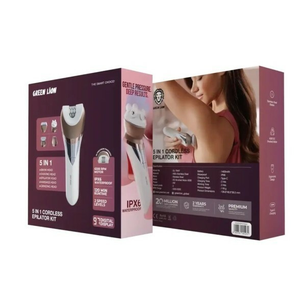 5-in-1 Cordless Epilator - 5