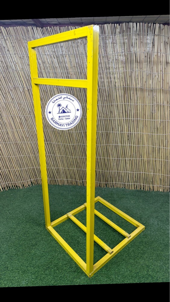 Air conditioner stand for tents. - 1