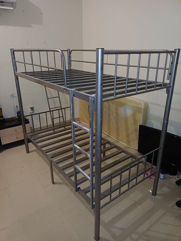 double decker bed metal - 1