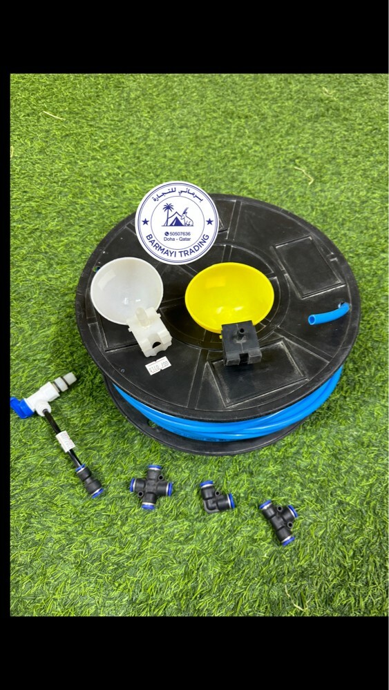 Hoses and connectors for cages - 1
