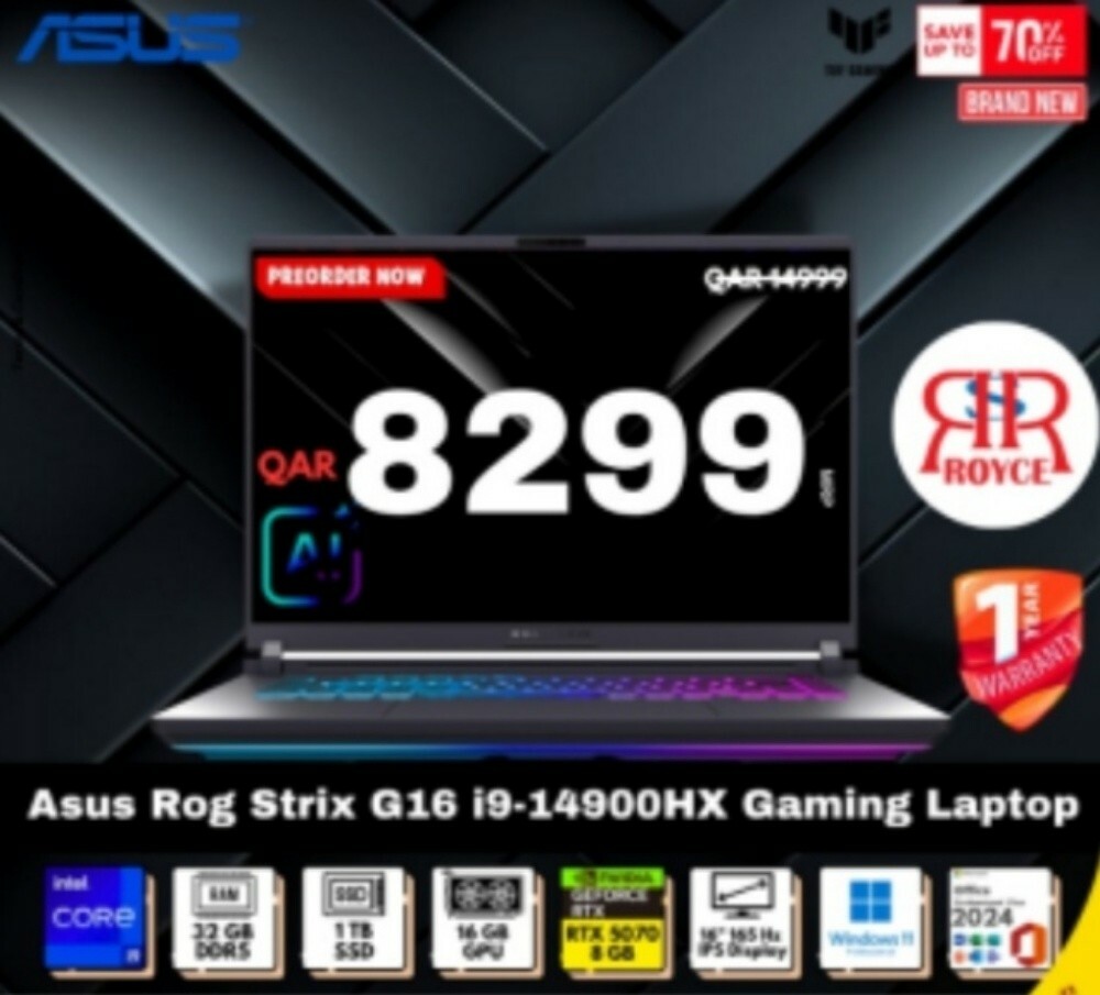 Gaming laptop - 16