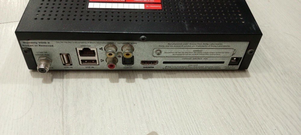 SATELLITE AIRTEL RECEIVER - 2
