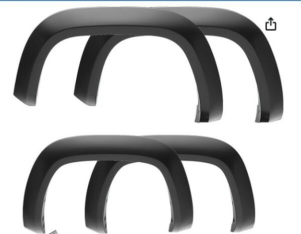 GMC 2017 Bushwacker fender flares - 1