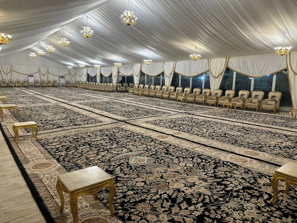 خيام عزاء ملكية - 1