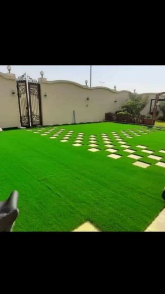 جلسات وسجاد وعشب اخضر وستائر  - 8