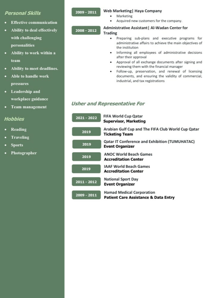 Administrative / Public Relations - 2