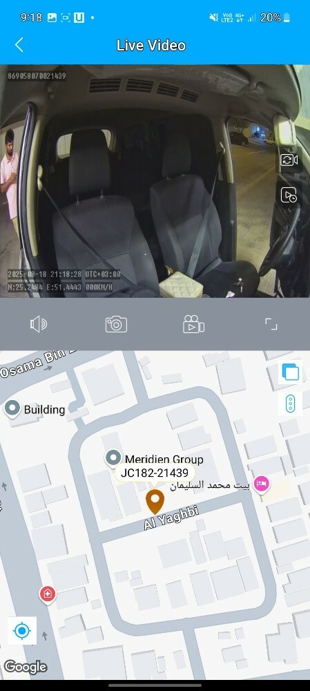 4k 4G car dashcam live video  gps - 7