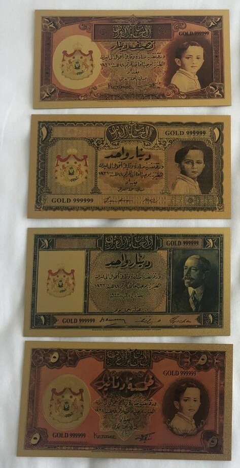 iraq souvenir gold plated  - 1