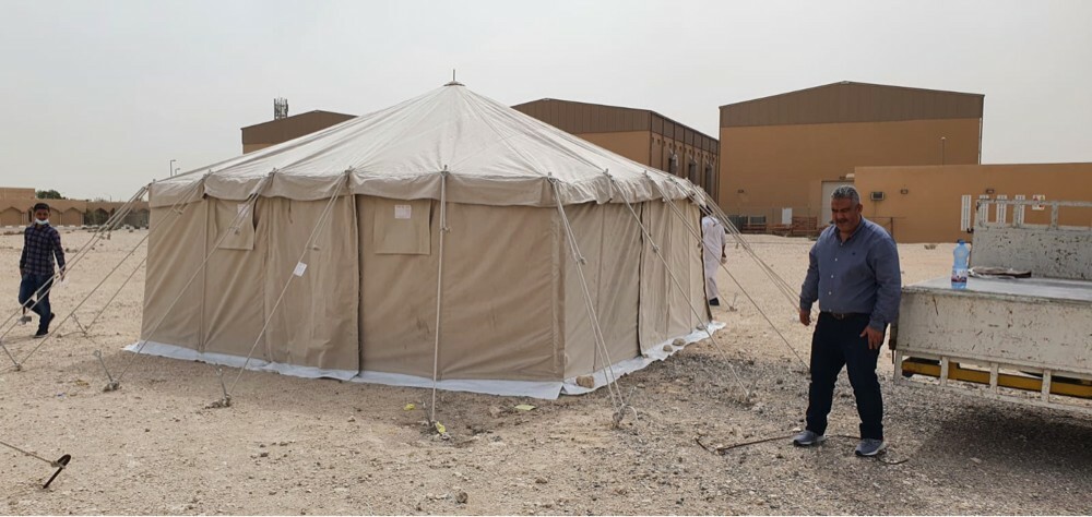 camping tent 5x5 - 1