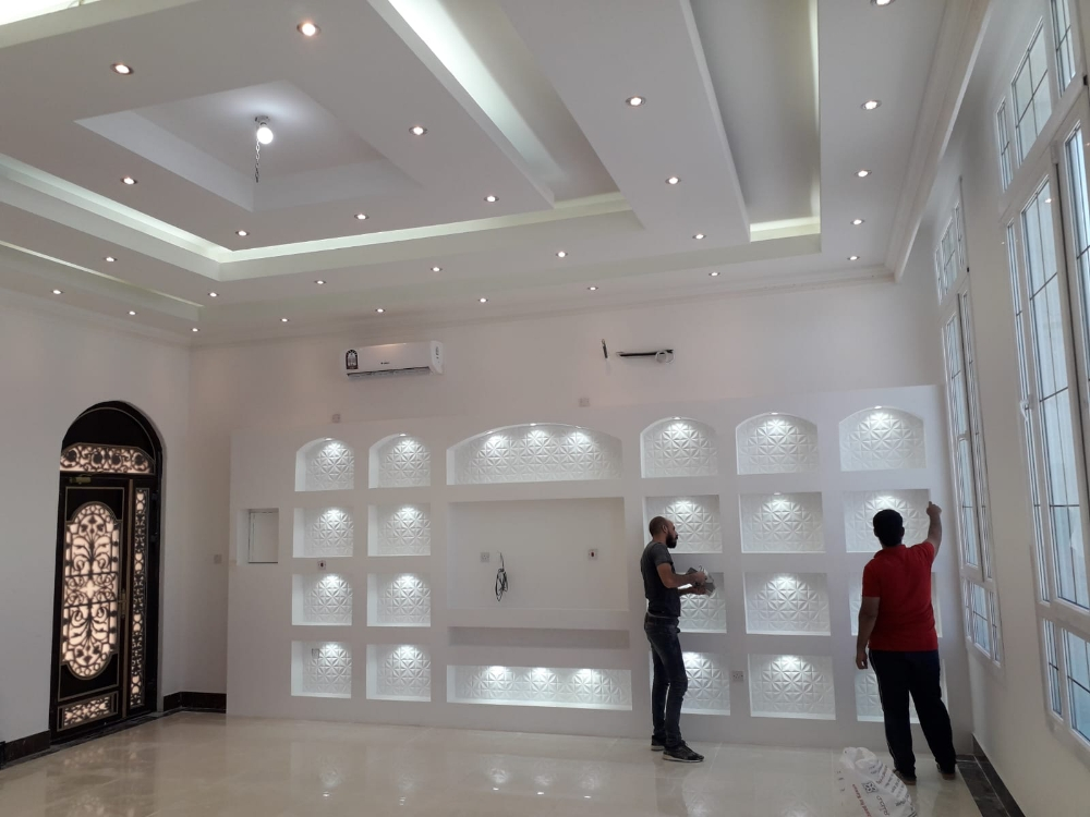 ديكورات الجبس والصبغ - 11