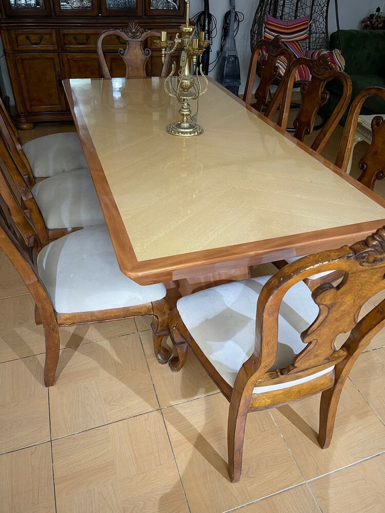 طاولة طعام 6كراسي  - 1