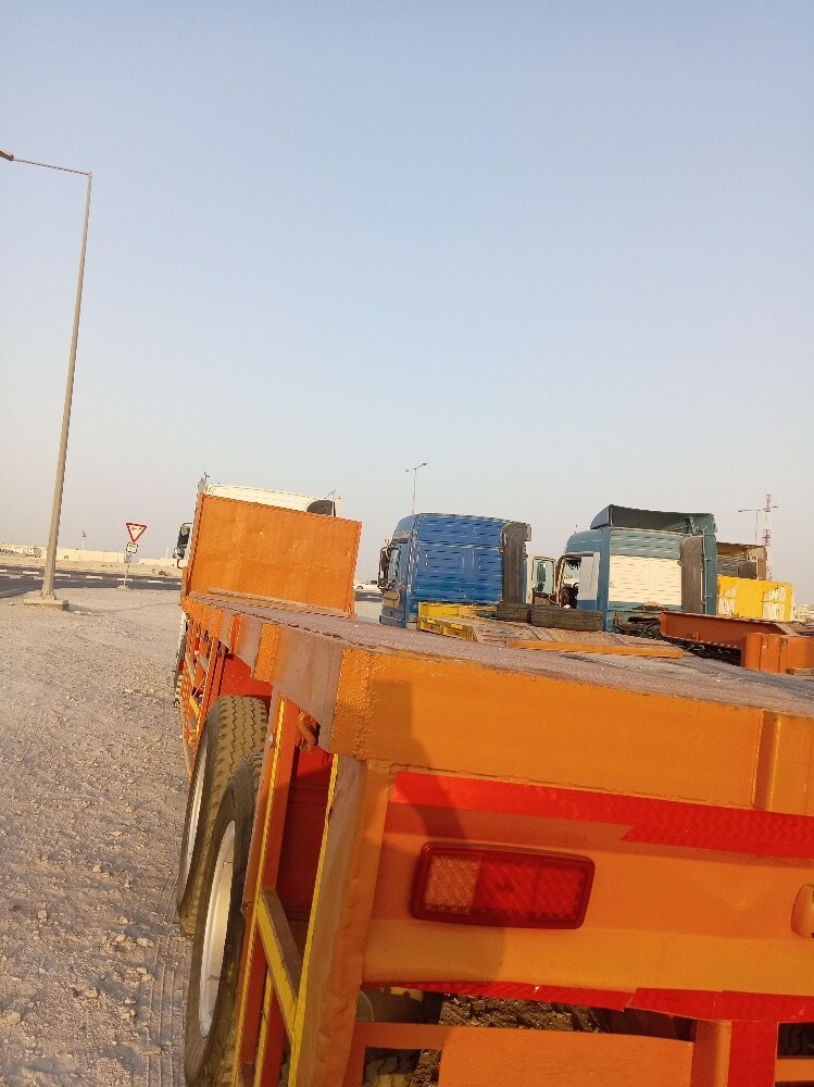 مقطورة مسطحة - 1