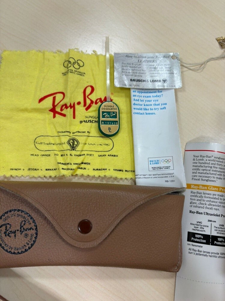RAYBAN AVIATOR ARISTA B&L 1992 - 3