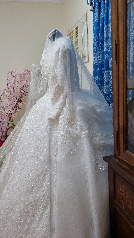 Luxury wedding gown for rent - 1