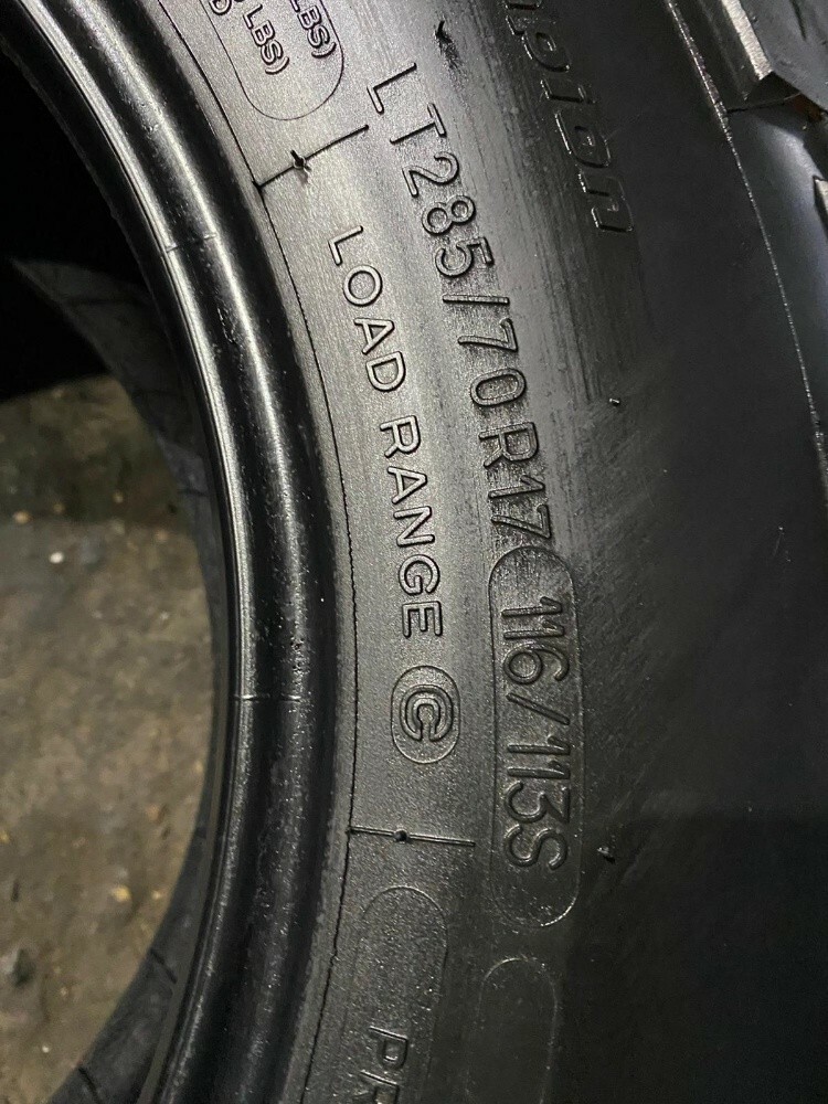 285/70/17 - 5