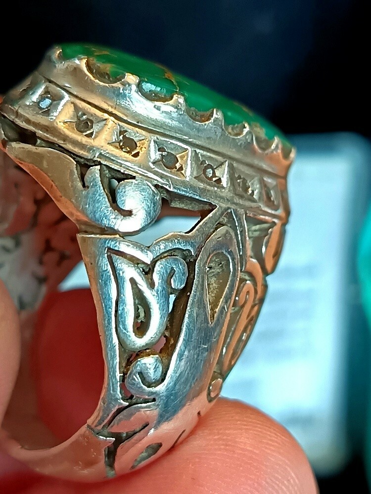 Daiamond Turquoise ring - 3