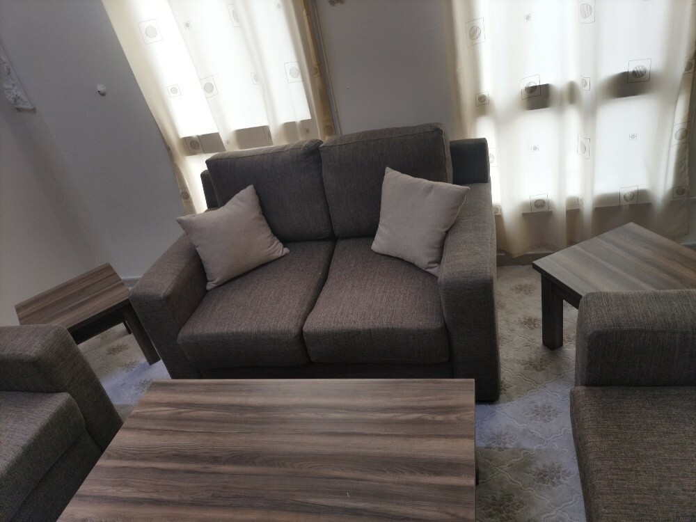Sofa 3 pieces set with tables - 1