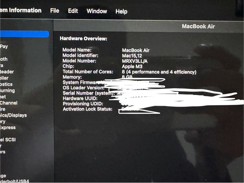 MacBook Air M3 - 6
