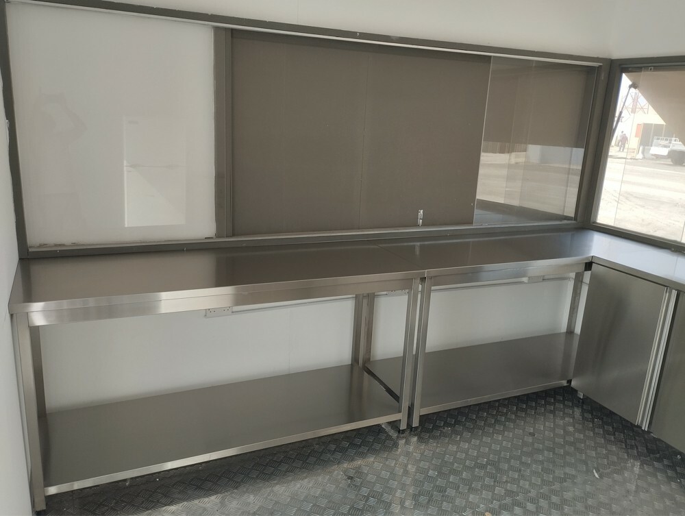 Stainless steel- Cafe Cabinets  - 3