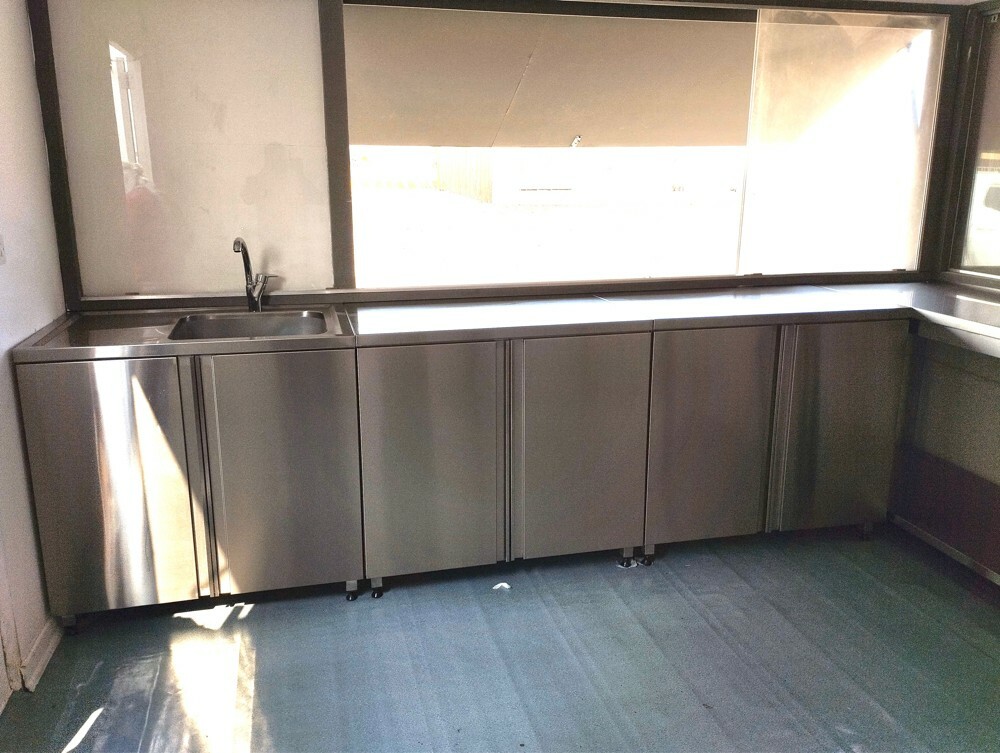 Stainless steel- Cafe Cabinets  - 4