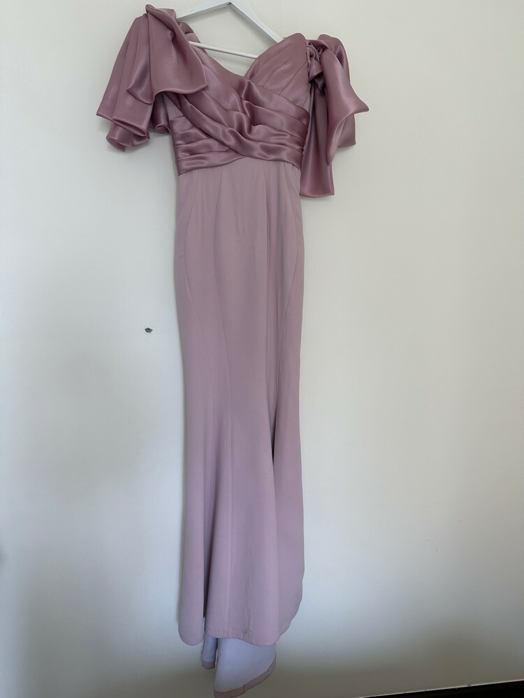 evening purple dress - 3