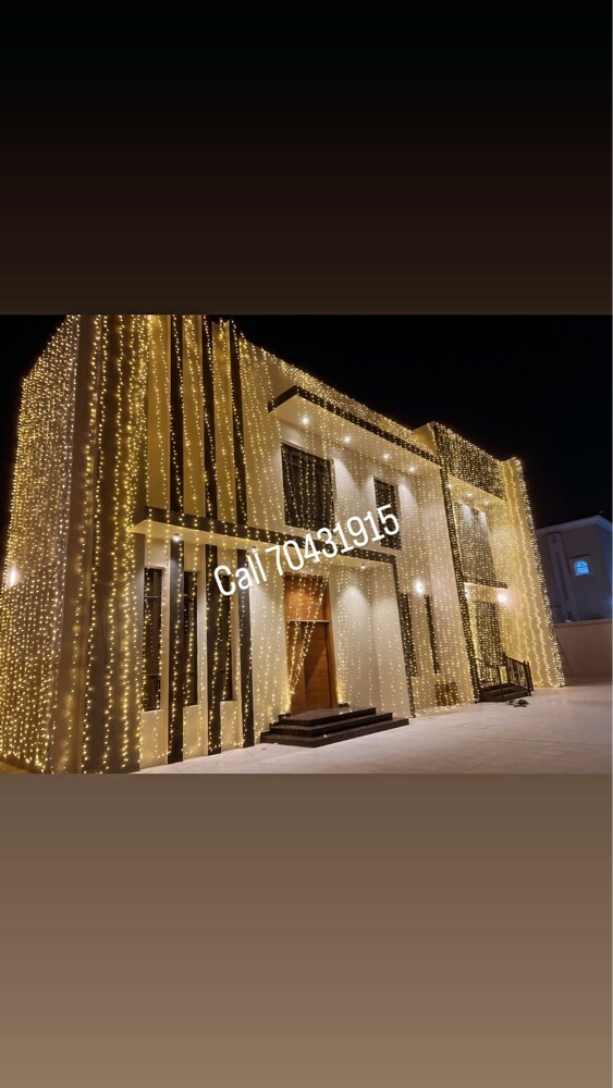 wedding lighting Doha Qatar - 3
