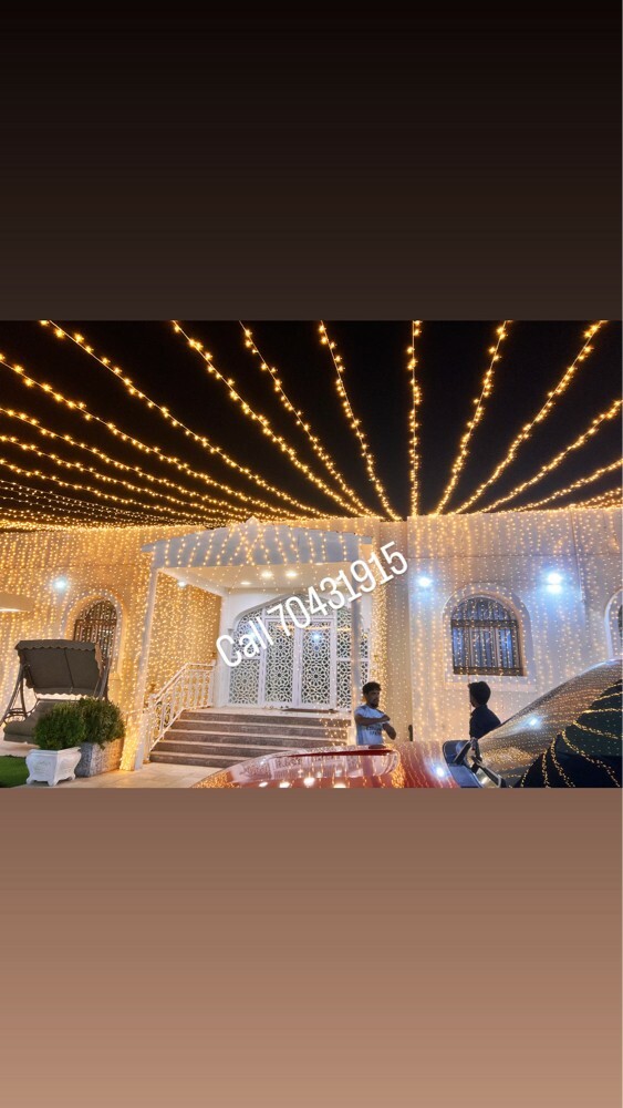 wedding lighting Doha Qatar - 2