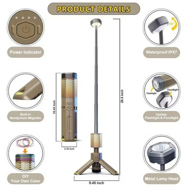 Adventure Foldable Camping Lamp - 5