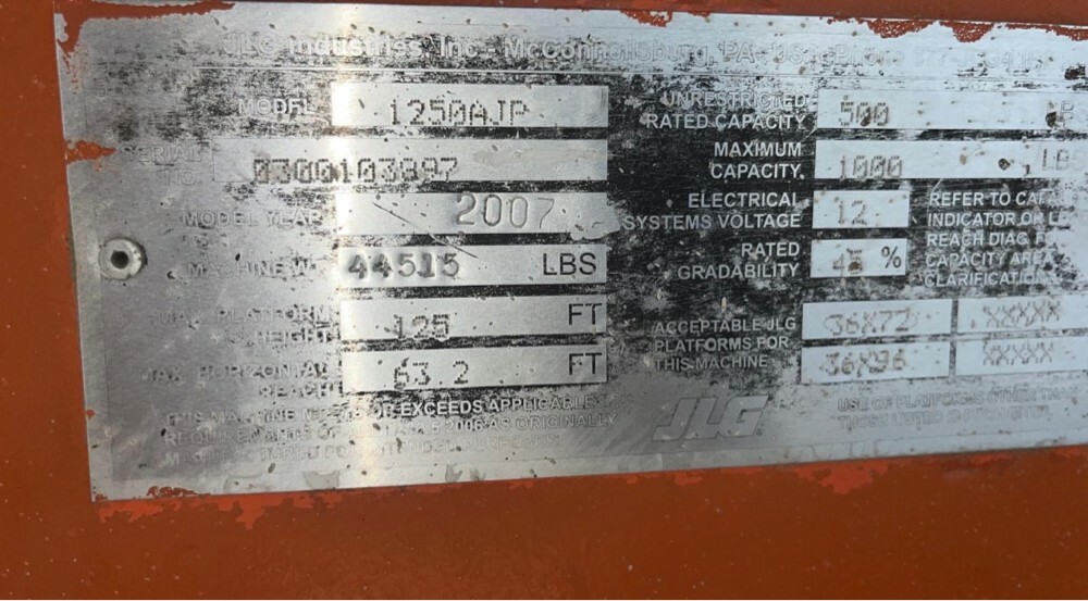 JLG 1250AJP - 5
