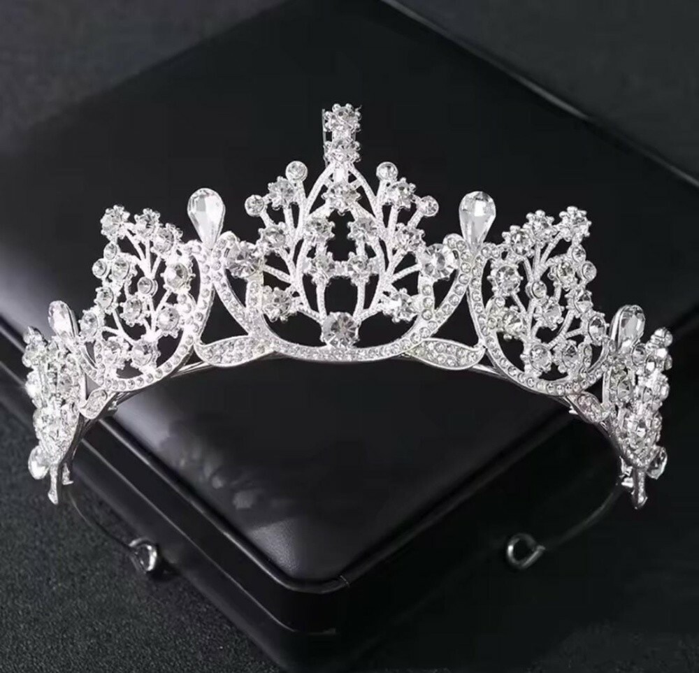 wedding Crown and necklace set - 14