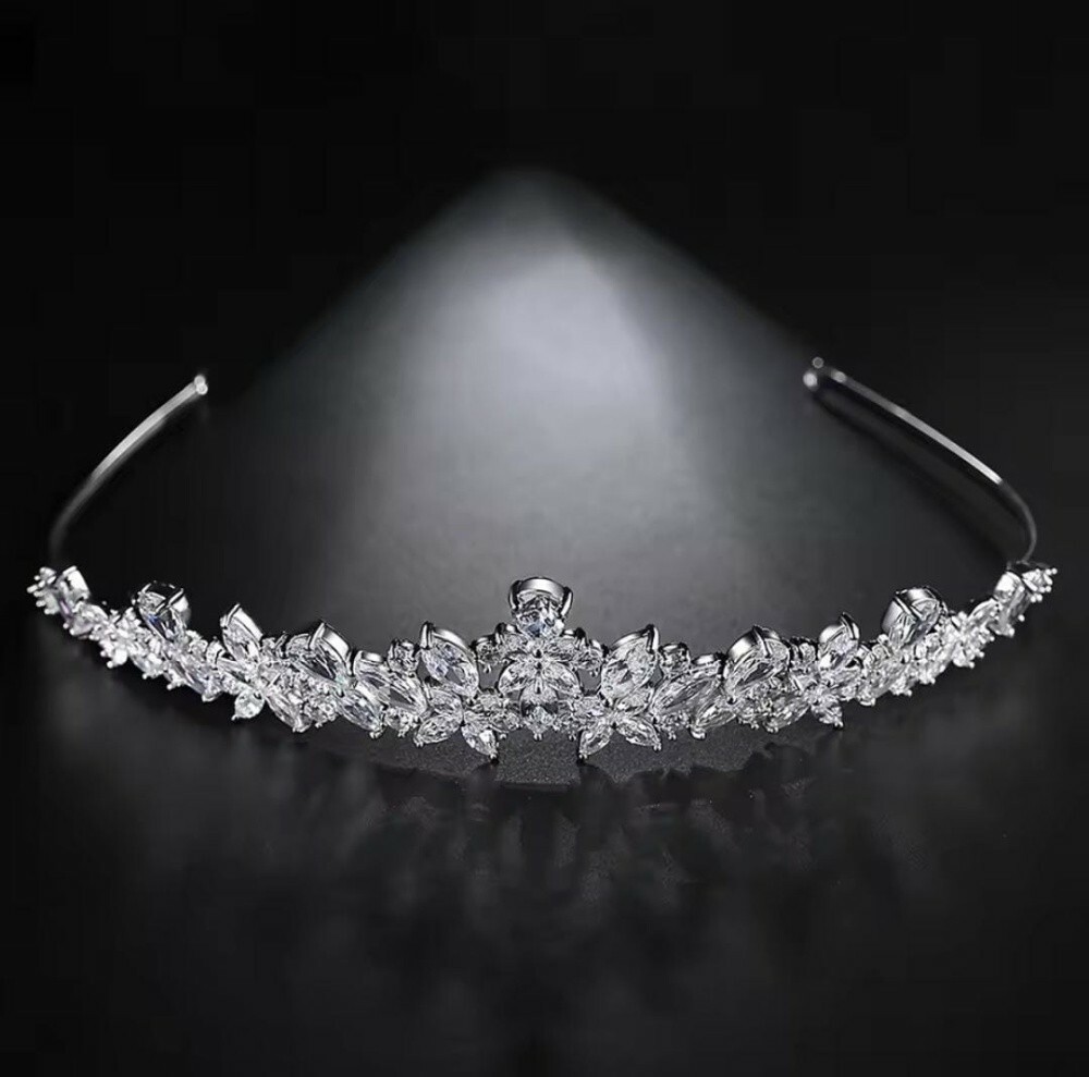 wedding Crown and necklace set - 6