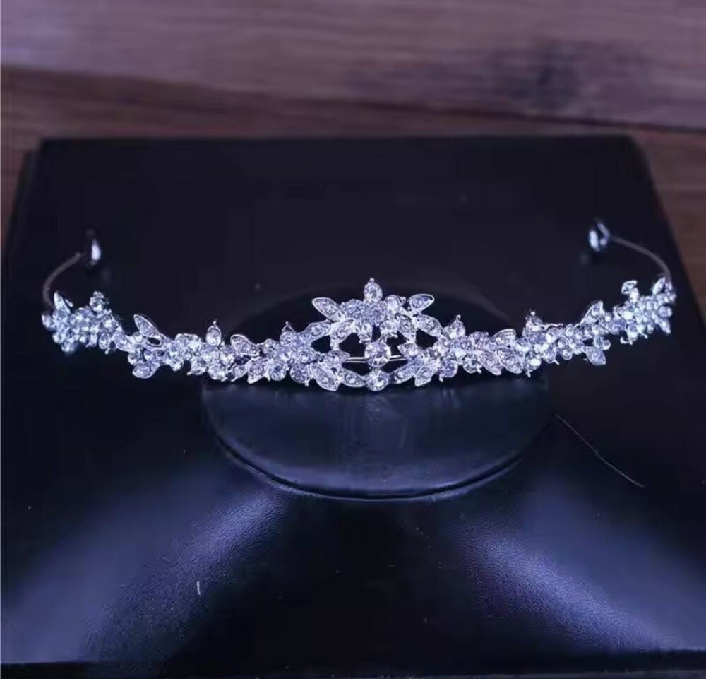 wedding Crown and necklace set - 5