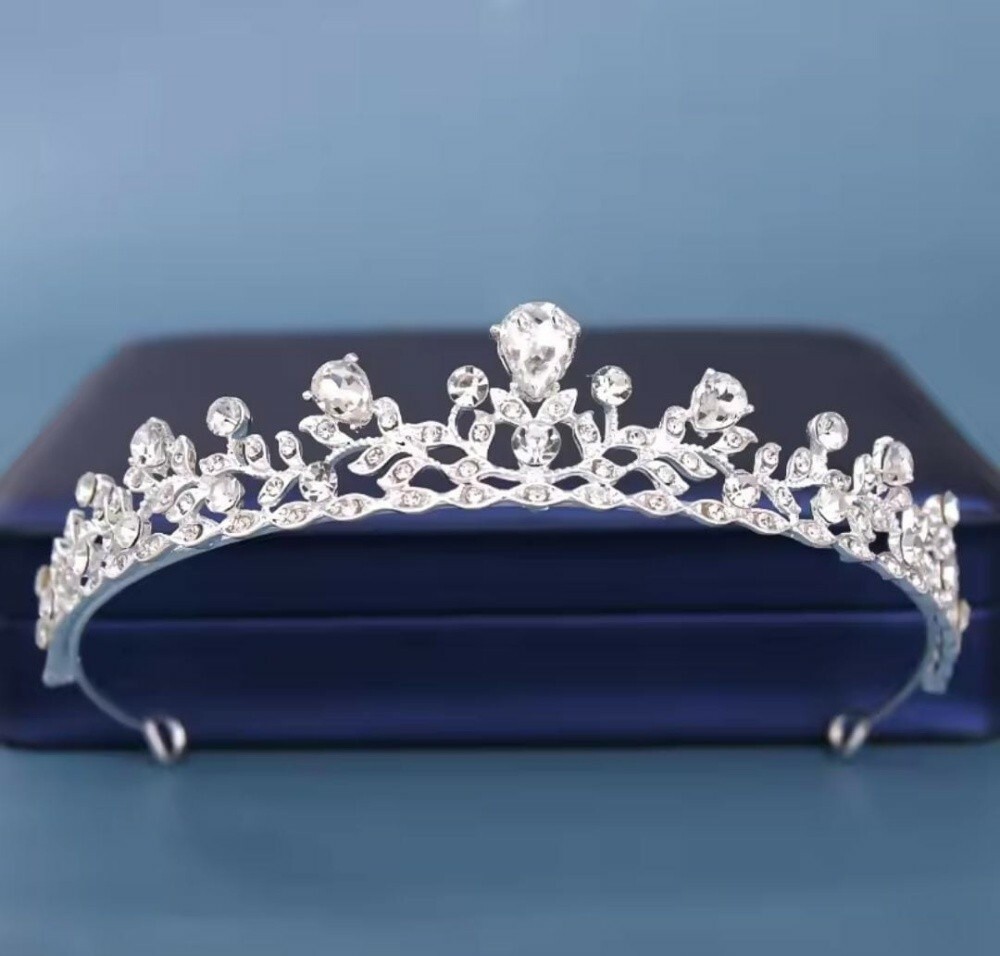 wedding Crown and necklace set - 3