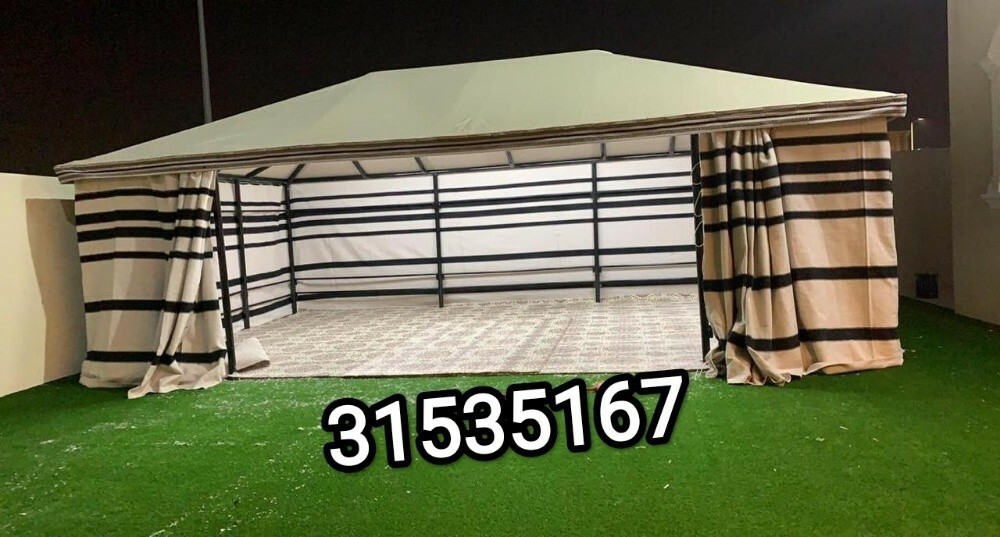خيمه شتويه بيت شعر مفتوح - 2