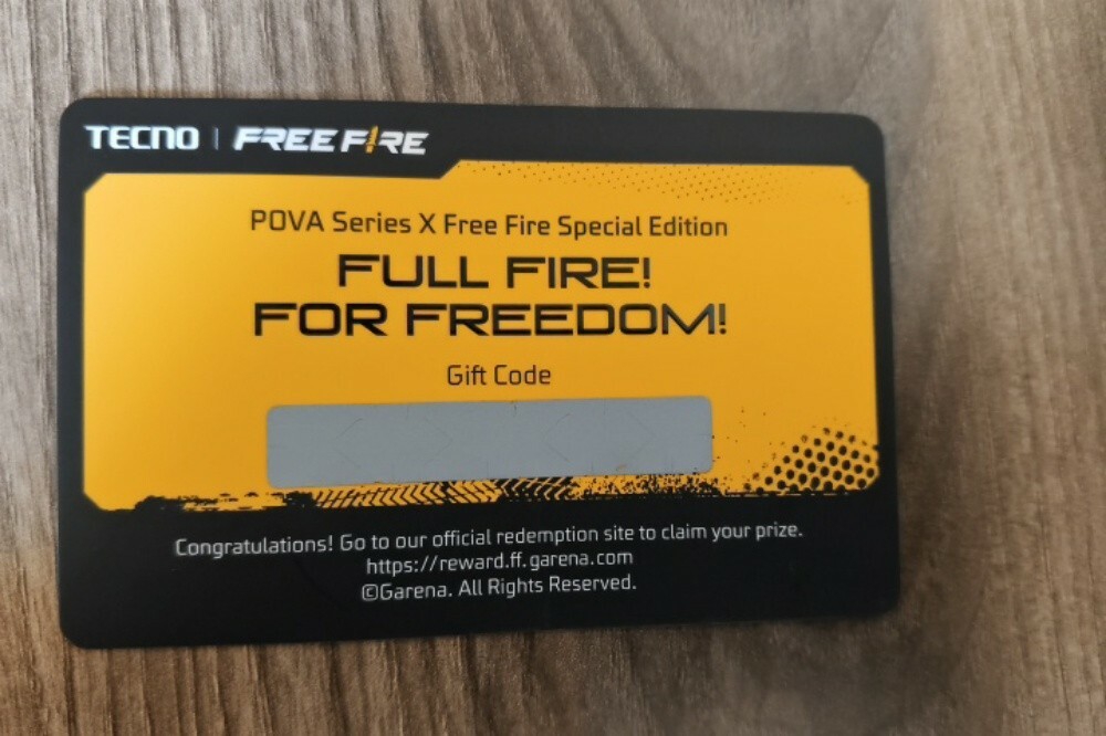 Free Fire card - 1