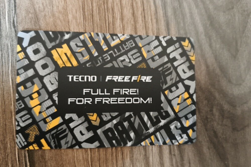 Free Fire card - 2