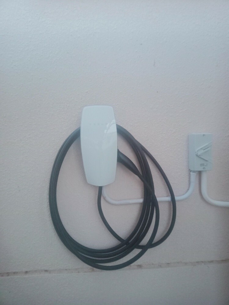Electric car charger instill - 2