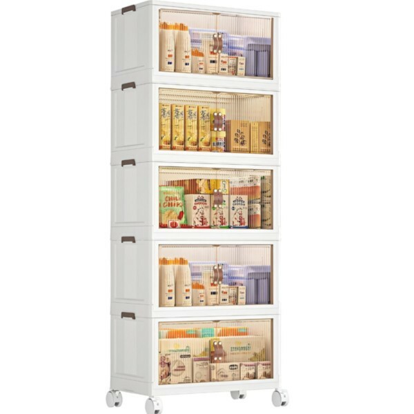 Foldable Storage Cabinet 5 Layer - 2