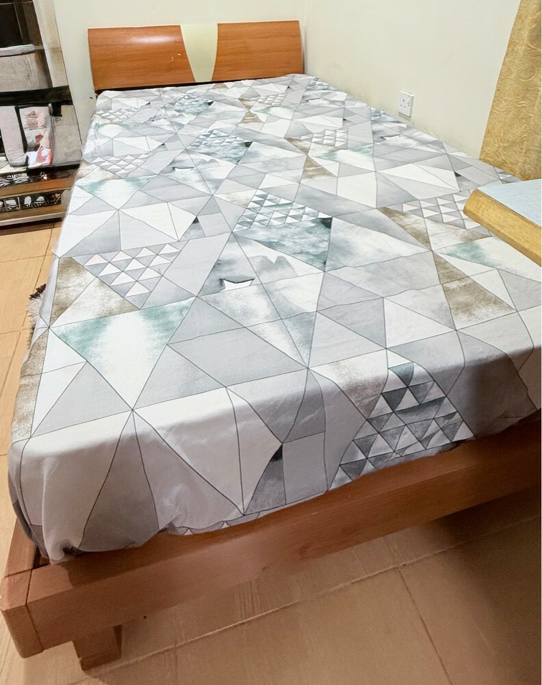 2 DOUBLE BEDS WITH MATTRESS SALE - 7
