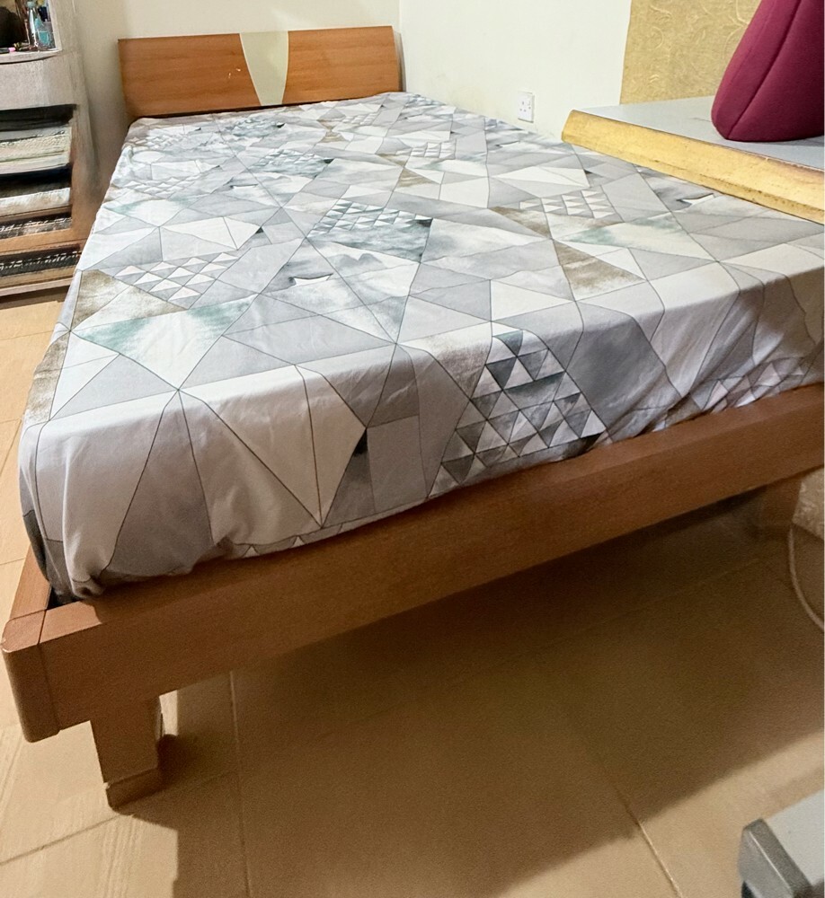 2 DOUBLE BEDS WITH MATTRESS SALE - 9