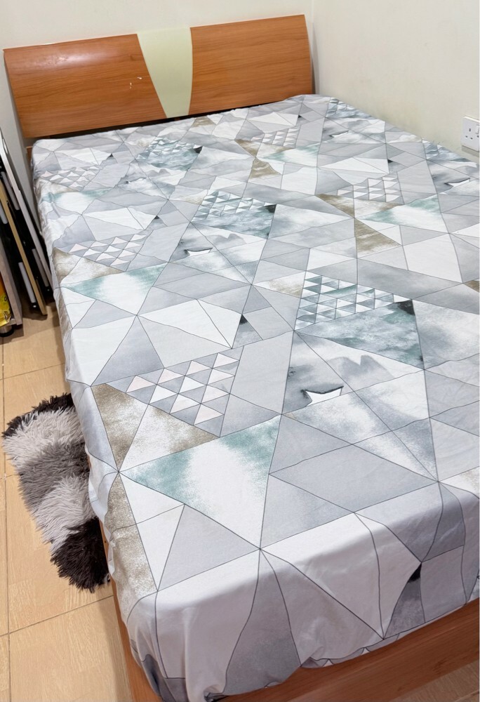 2 DOUBLE BEDS WITH MATTRESS SALE - 10