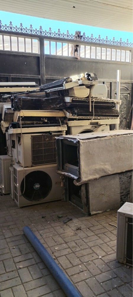we buy scrap damage AC - 2