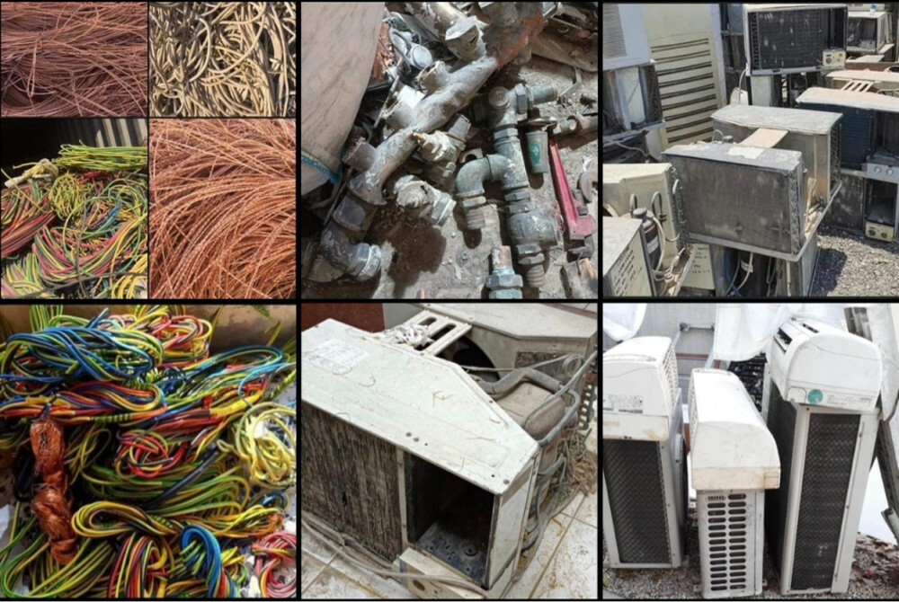 we buy scrap damage AC - 1
