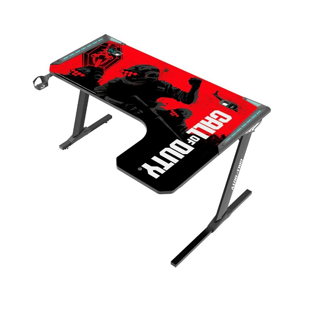 Gaming Desk L shaped Black - 3