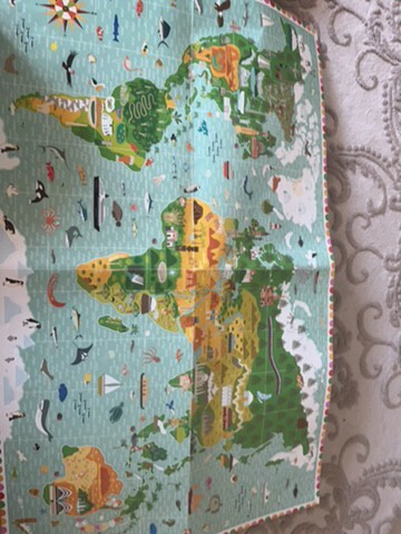 World Map Puzzle - 3